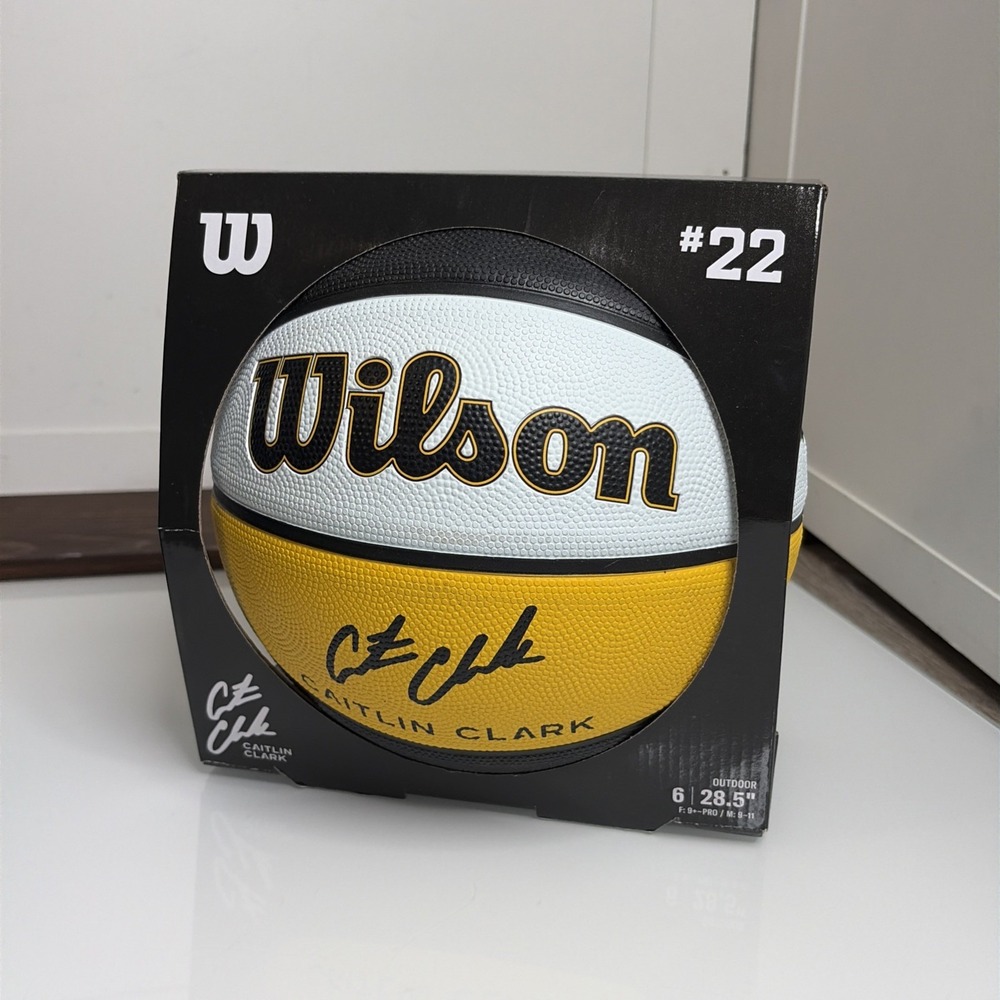 Wilson Caitlin Clark WNBA Basketball Size 6 Womens Official Ball New Iowa